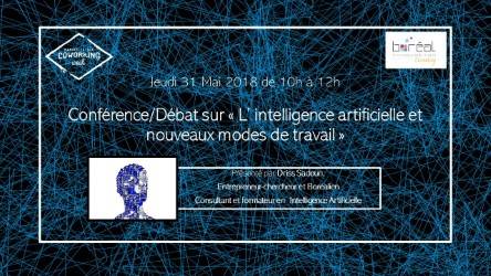 Conférence sur L'Intelligence Artificielle et les nouveaux modes de travail